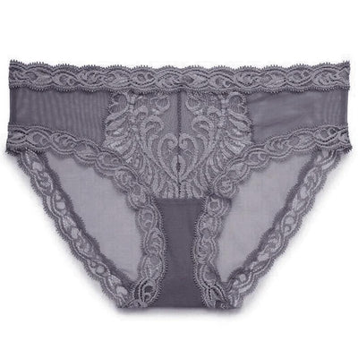 Natori Feathers Hipster in Nickel 753023-Anna Bella Fine Lingerie-Nickel-Small-