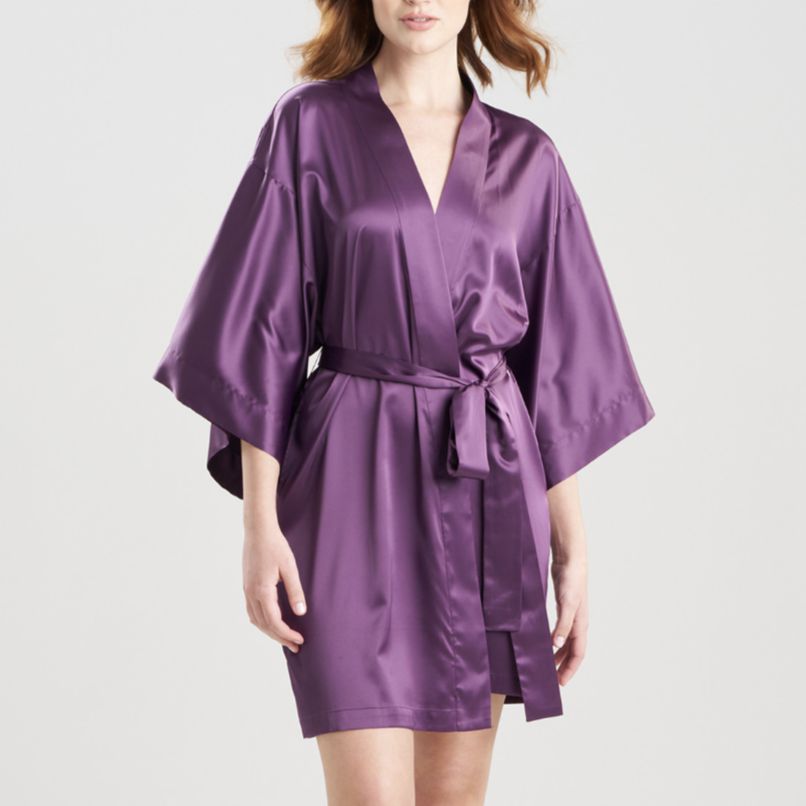 Natori Glamour 36" Wrap in Imperial Purple U74260-Robes-Natori-Imperial Purple-XSmall-Anna Bella Fine Lingerie, Reveal Your Most Gorgeous Self!