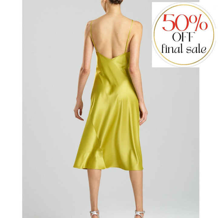 Natori Glamour 46" Gown S73060 in Palm-Loungewear-Natori-Palm-Small-Anna Bella Fine Lingerie, Reveal Your Most Gorgeous Self!