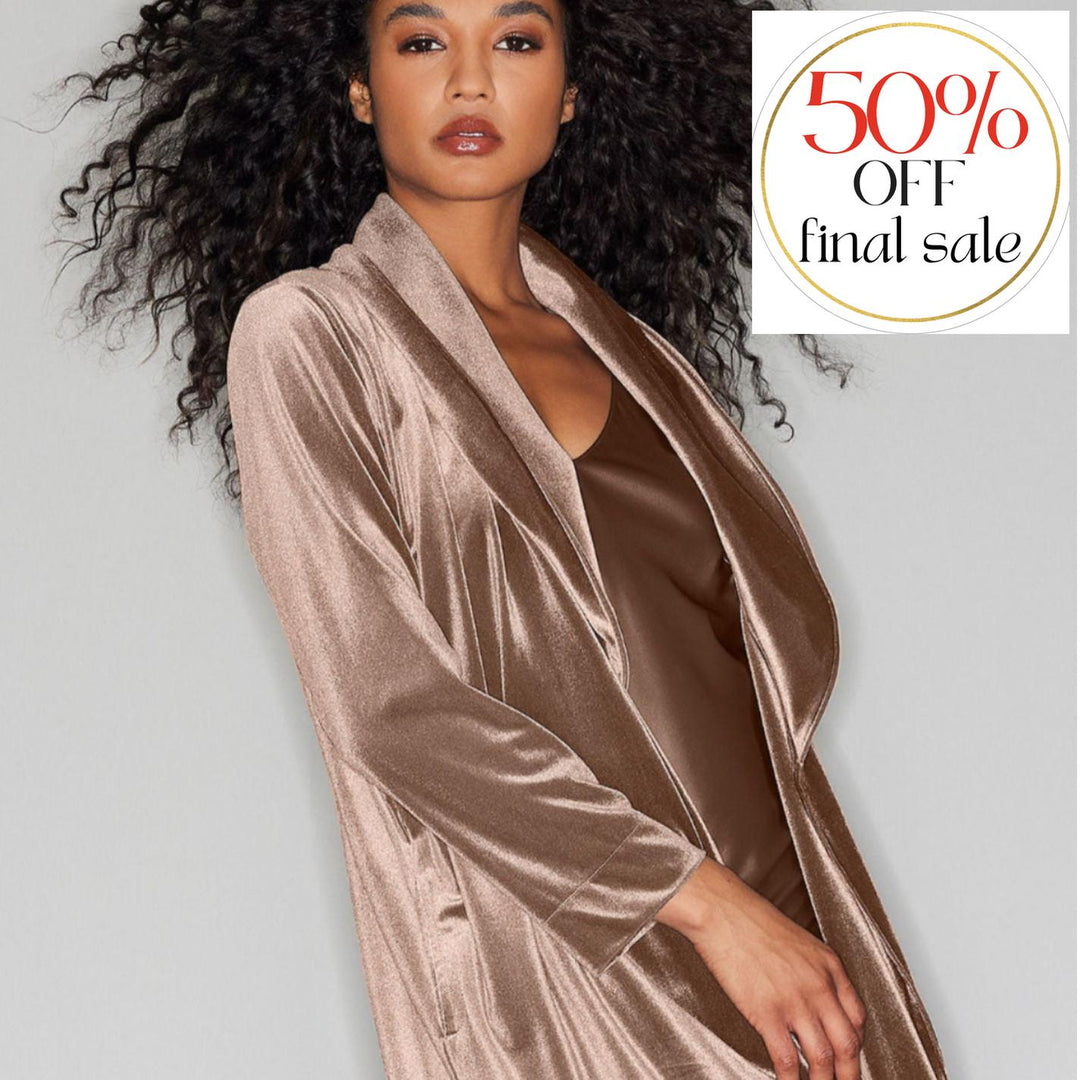 Natori Glamour Chemise in Taupe U78160-Loungewear-Natori-Taupe-XSmall-Anna Bella Fine Lingerie, Reveal Your Most Gorgeous Self!