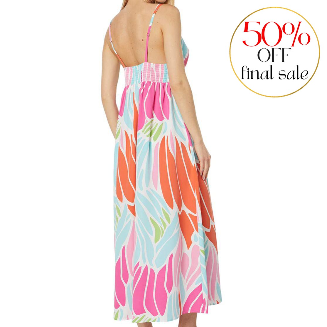 Natori Papillon Gown in Bright Coral R73010-Anna Bella Fine Lingerie-Bright Coral-Small-