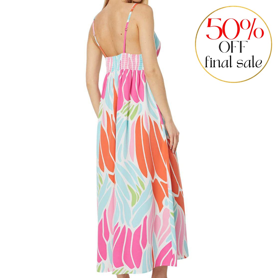 Natori Papillon Gown in Bright Coral R73010-Loungewear-Natori-Bright Coral-Small-Anna Bella Fine Lingerie, Reveal Your Most Gorgeous Self!