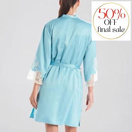 Natori Plume Wrap in Aquarelle M74057-Robes-Natori-Aquarelle-XSmall-Anna Bella Fine Lingerie, Reveal Your Most Gorgeous Self!
