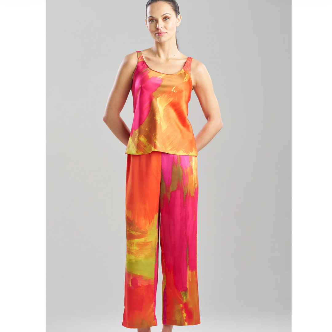 Natori Soleil Tank PJ Set X76072-Sleepwear-Natori-Multi-XSmall-Anna Bella Fine Lingerie, Reveal Your Most Gorgeous Self!