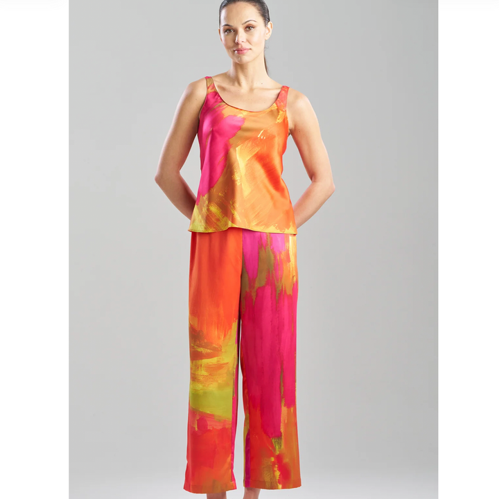 Natori Soleil Tank PJ Set X76072-Sleepwear-Natori-Multi-XSmall-Anna Bella Fine Lingerie, Reveal Your Most Gorgeous Self!
