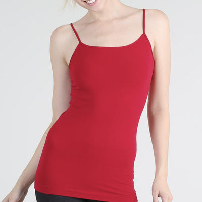 Nikibiki Signature Camisole in Red-Anna Bella Fine Lingerie-Red-One Size-
