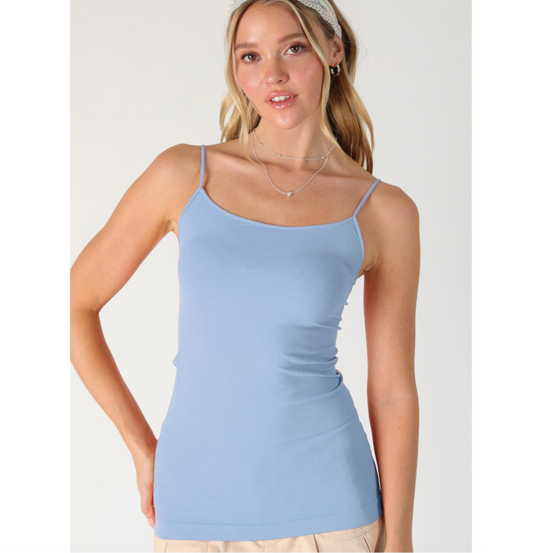 Nikibiki Signature Camisole in Serene Blue-Tanks-Nikibiki-Serene Blue-One Size-Anna Bella Fine Lingerie, Reveal Your Most Gorgeous Self!