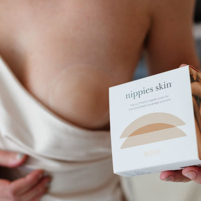 Nippies Skin Original Adhesive Nipple Covers A-C Cup Size-Accessories-B-SIX-Crème-One Size-Anna Bella Fine Lingerie, Reveal Your Most Gorgeous Self!