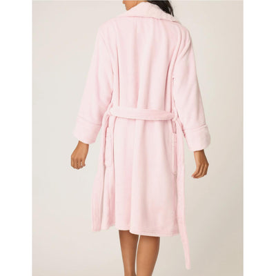 PJ Salvage Luxe Plush Robe R7LPRPJ in Ballet Pink-Robes-PJ Salvage-Ballet Pink-XSmall-Anna Bella Fine Lingerie, Reveal Your Most Gorgeous Self!