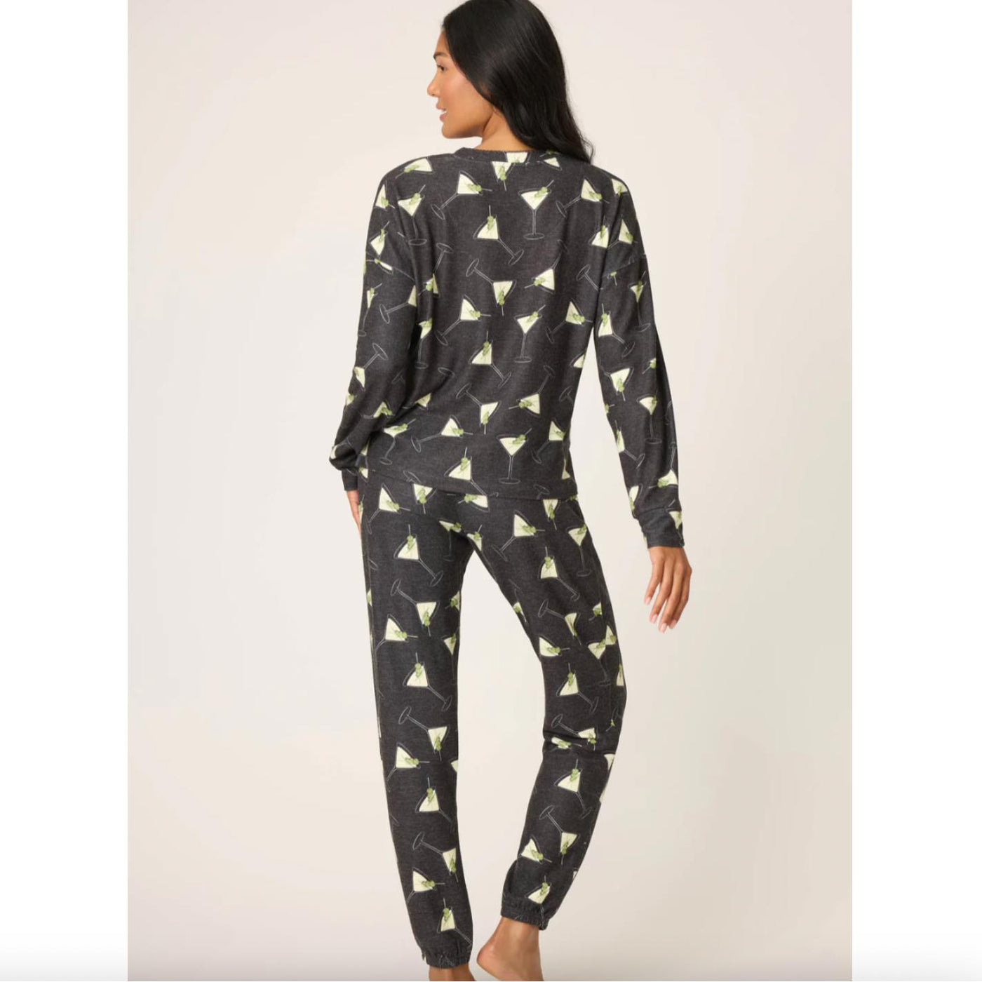 PJ Salvage Merrier With a Martini PJ Set RUMEST2-Loungewear-PJ Salvage-XSmall-Anna Bella Fine Lingerie, Reveal Your Most Gorgeous Self!