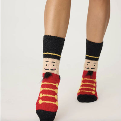 PJ Salvage Nutcracker Socks RQFX2-Anna Bella Fine Lingerie-