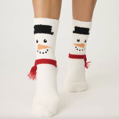 PJ Salvage Snowman Socks RRQFX2-Anna Bella Fine Lingerie-