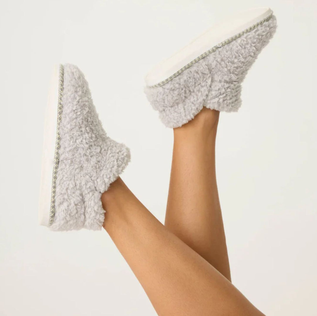 PJ Salvage Teddy Bear Booties RQTBBO-Socks &amp; Slippers-PJ Salvage-Gray-Small-Anna Bella Fine Lingerie, Reveal Your Most Gorgeous Self!