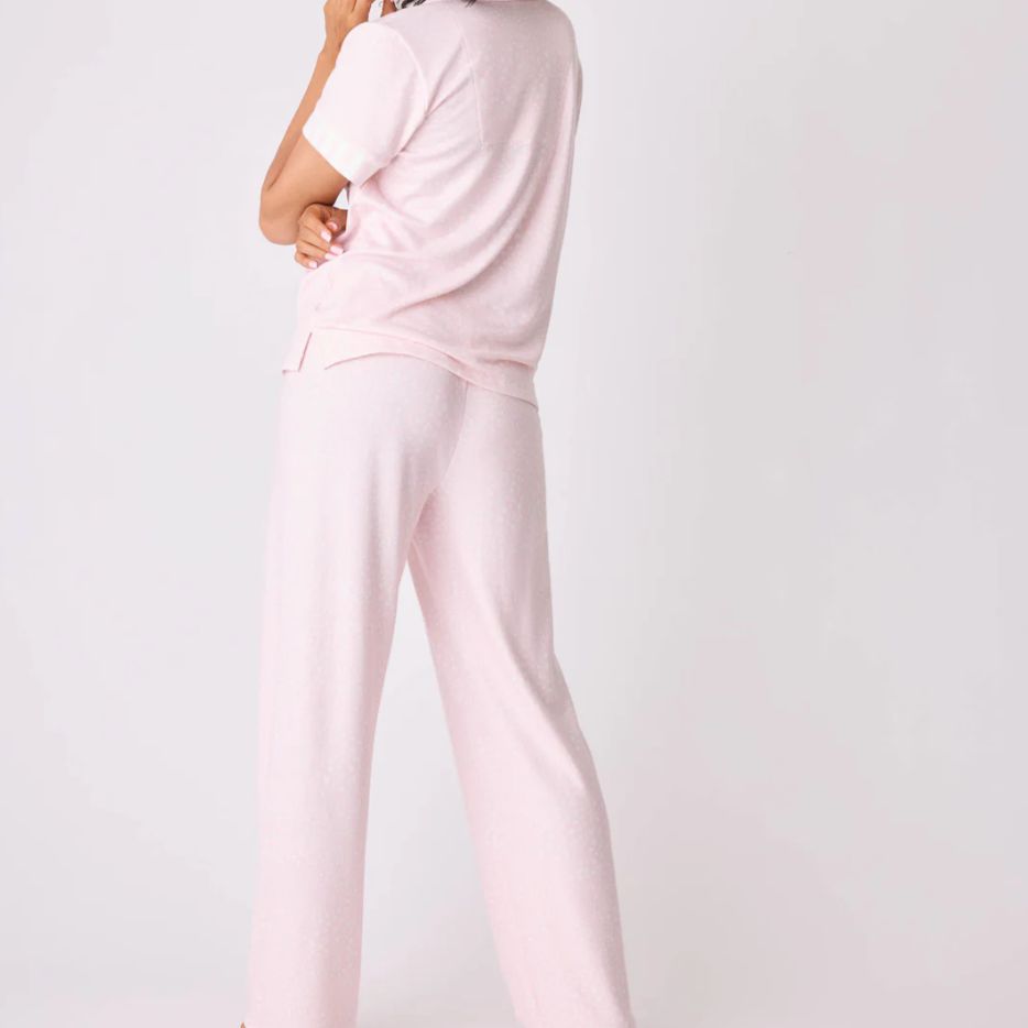 PJS x Susan G. Komen Leopard PJ Set R7BCPJ1-Loungewear-PJ Salvage-Pink Leopard-XSmall-Anna Bella Fine Lingerie, Reveal Your Most Gorgeous Self!