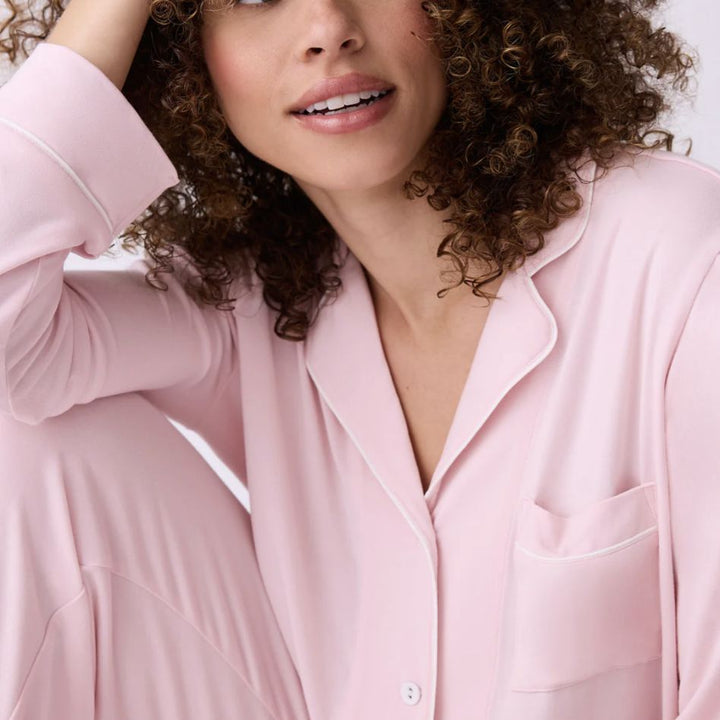 PJS x Susan G. Komen Modal PJ Set RPBCPJ-Loungewear-PJ Salvage-Blush-XSmall-Anna Bella Fine Lingerie, Reveal Your Most Gorgeous Self!