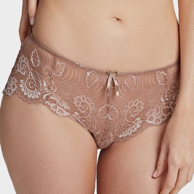 Panache Andorra Short in Warm Taupe 5674-Anna Bella Fine Lingerie-Warm Taupe-Small-