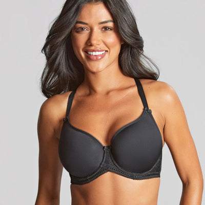 Panache Cari Spacer Bra in Black 7961-Anna Bella Fine Lingerie-Black-30-F