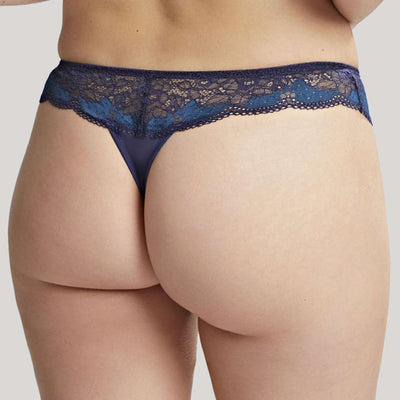 Panache Clara Thong in Deep Ocean 7259-Anna Bella Fine Lingerie-Deep Ocean-XSmall-