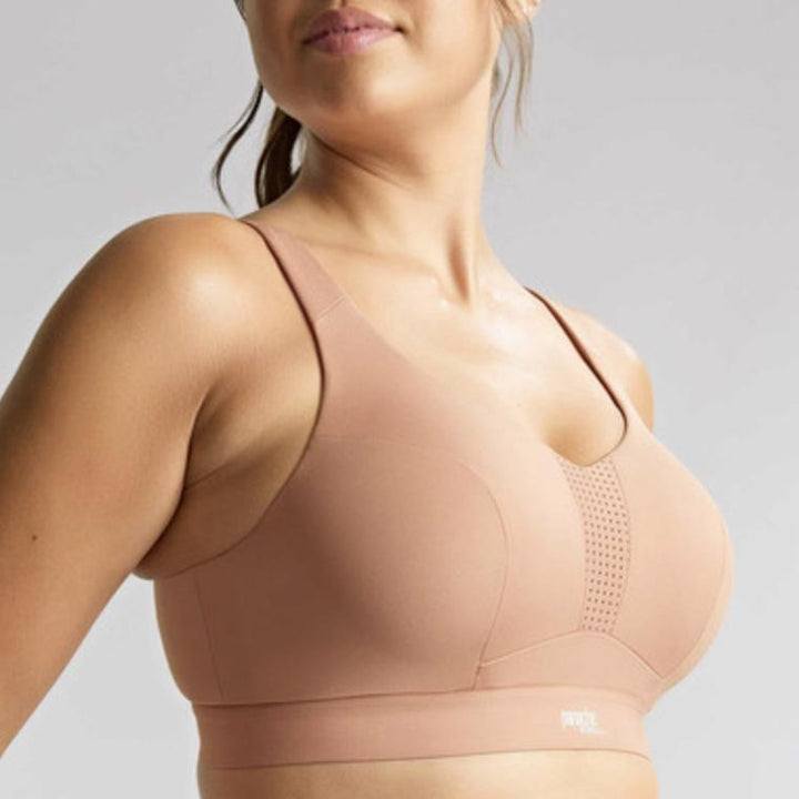 Panache Endurance Non Padded Wired Sports Bra in Dusty Rose 5022-Sports Bras-Panache-Dusty Rose-34-F-Anna Bella Fine Lingerie, Reveal Your Most Gorgeous Self!