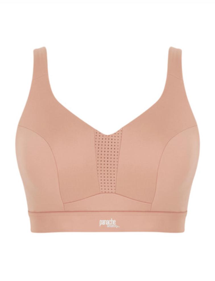 Panache Endurance Non Padded Wired Sports Bra in Dusty Rose 5022-Sports Bras-Panache-Dusty Rose-34-F-Anna Bella Fine Lingerie, Reveal Your Most Gorgeous Self!