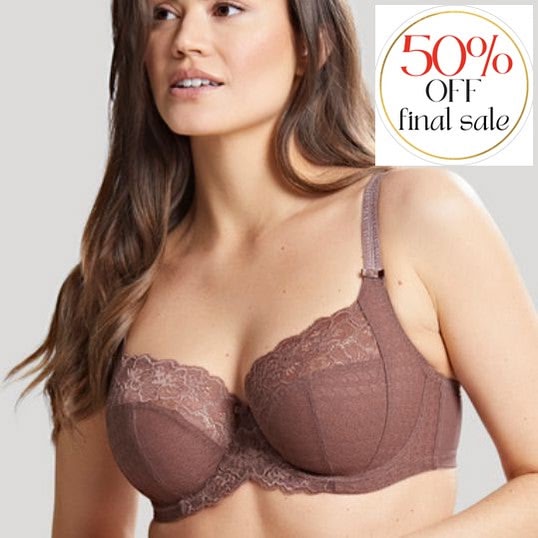 Panache Envy Balconette 7285-Bras-Panache-Chestnut-30-F-Anna Bella Fine Lingerie, Reveal Your Most Gorgeous Self!