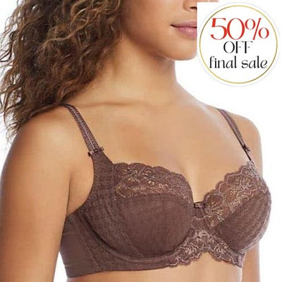 Panache Envy Bra in Chestnut 7285-Bras-Panache-Chestnut-32-E-Anna Bella Fine Lingerie, Reveal Your Most Gorgeous Self!