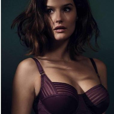 Panache Etta Balconnet Bra-Anna Bella Fine Lingerie-Wine-30-FF