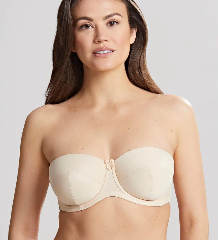 Panache Evie Strapless Bra in Chai 5320-Strapless Bras-Panache-Chai-32-H-Anna Bella Fine Lingerie, Reveal Your Most Gorgeous Self!