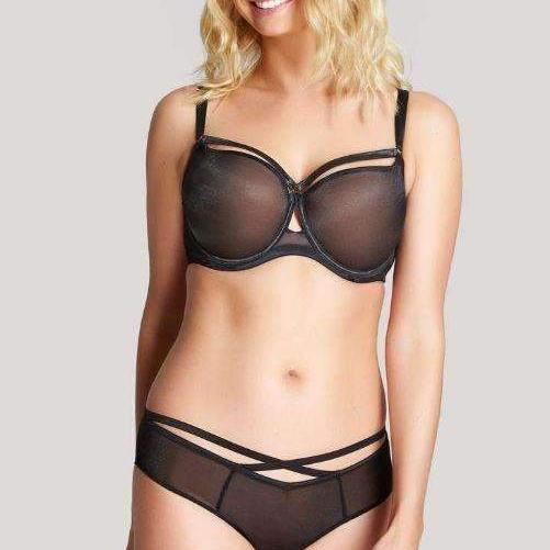 Panache Harper Shimmer Balconnet Bra 9951-Anna Bella Fine Lingerie-Black-30-E