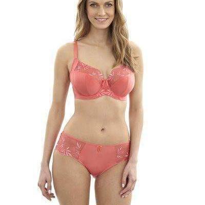 Panache Hepburn Full Cup Bra 7771-Anna Bella Fine Lingerie-Coral-32-GG