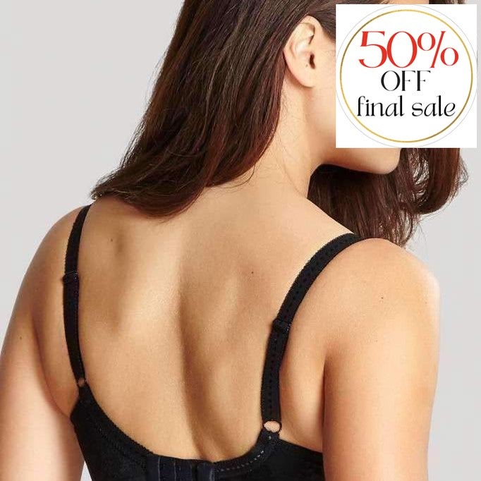 Panache Olivia Balconnet Bra 7751-Bras-Panache-Black-34-E-Anna Bella Fine Lingerie, Reveal Your Most Gorgeous Self!