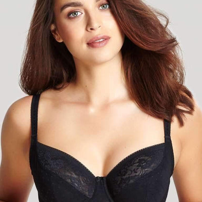 Panache Olivia Balconnet Bra 7751-Anna Bella Fine Lingerie-Black-34-E