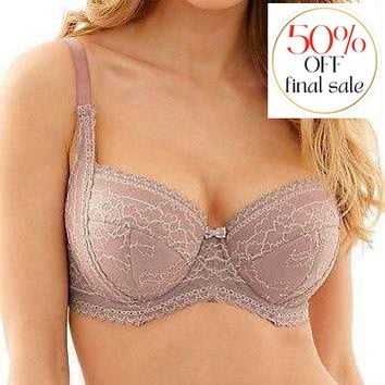 Panache Petra Padded Balconnett 9481-Bras-Panache-Cappuccino-30-F-Anna Bella Fine Lingerie, Reveal Your Most Gorgeous Self!