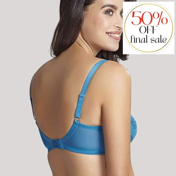 Panache Tango Balconnet Bra in Vivd Turquoise 9071-Bras-Panache-Vivid Turquoise-32-H-Anna Bella Fine Lingerie, Reveal Your Most Gorgeous Self!