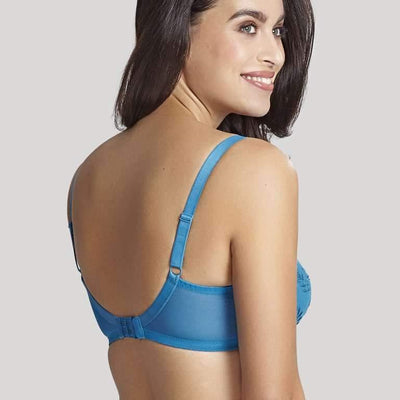 Panache Tango Balconnet Bra in Vivd Turquoise 9071-Anna Bella Fine Lingerie-Vivid Turquoise-32-H