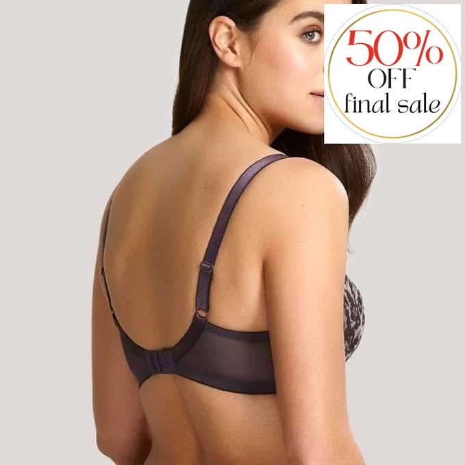 Panache Tiana Balconnet 9981-Bras-Panache-Animal Chocolate-34-E-Anna Bella Fine Lingerie, Reveal Your Most Gorgeous Self!