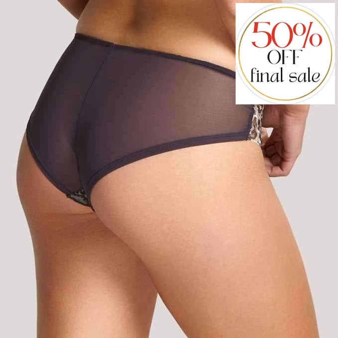 Panache Tiana Brief 9982-Panties-Panache-Animal Chocolate-Small-Anna Bella Fine Lingerie, Reveal Your Most Gorgeous Self!