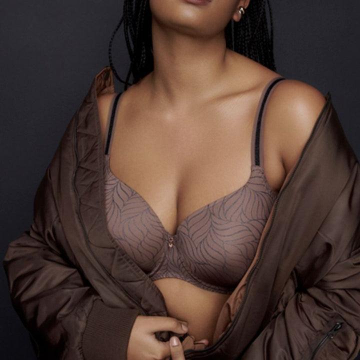 Prima Donn Ajusco Heartshape Bra 0242400-Bras-Prima Donna-Caribe Taupe-36-E-Anna Bella Fine Lingerie, Reveal Your Most Gorgeous Self!
