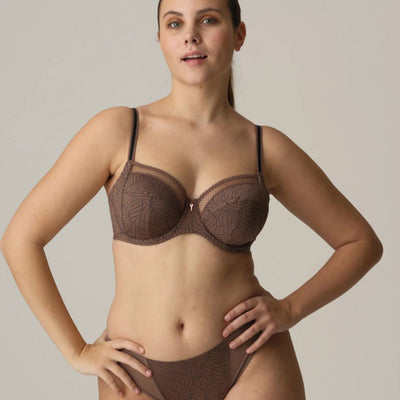 Prima Donna Ajusco Full Cup Bra 0142400-Bras-Prima Donna-Caribe Taupe-36-E-Anna Bella Fine Lingerie, Reveal Your Most Gorgeous Self!