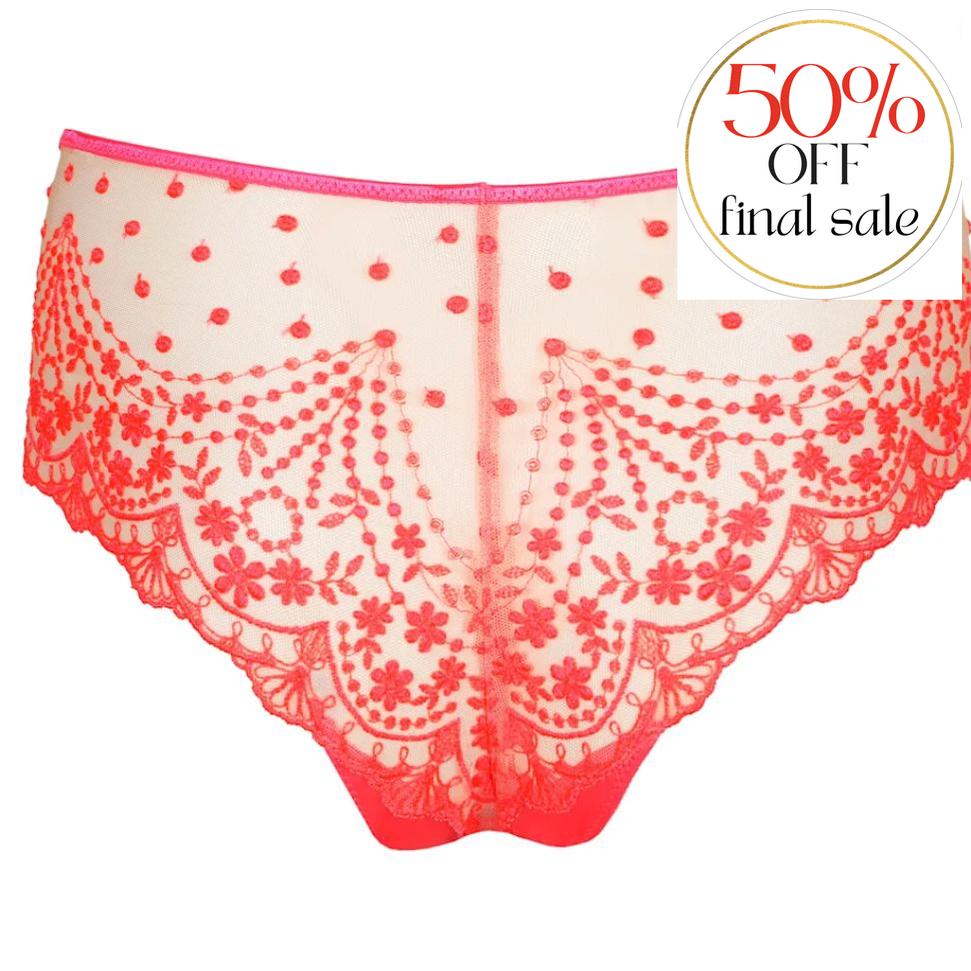 Prima Donna Angelou Hotpants 0542482-Panties-Prima Donna-Juicy Melon-Small-Anna Bella Fine Lingerie, Reveal Your Most Gorgeous Self!