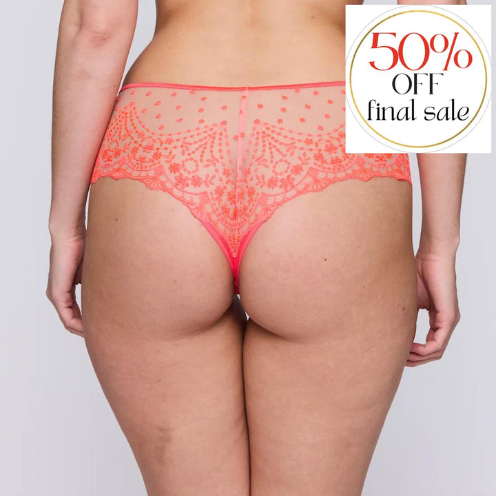 Prima Donna Angelou Hotpants 0542482-Panties-Prima Donna-Juicy Melon-Small-Anna Bella Fine Lingerie, Reveal Your Most Gorgeous Self!