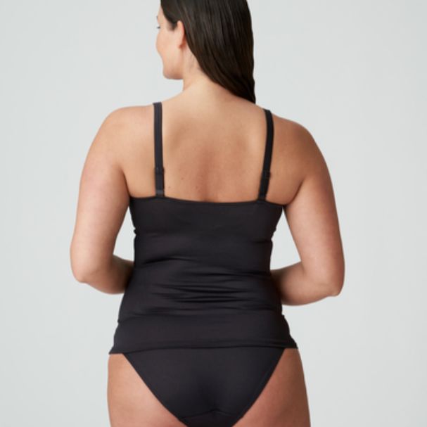 Prima Donna Barrani Full Cup Tankini 4011470 in Roasted Coffee-Swimwear-Prima Donna-Roasted Coffee-34-D-Anna Bella Fine Lingerie, Reveal Your Most Gorgeous Self!