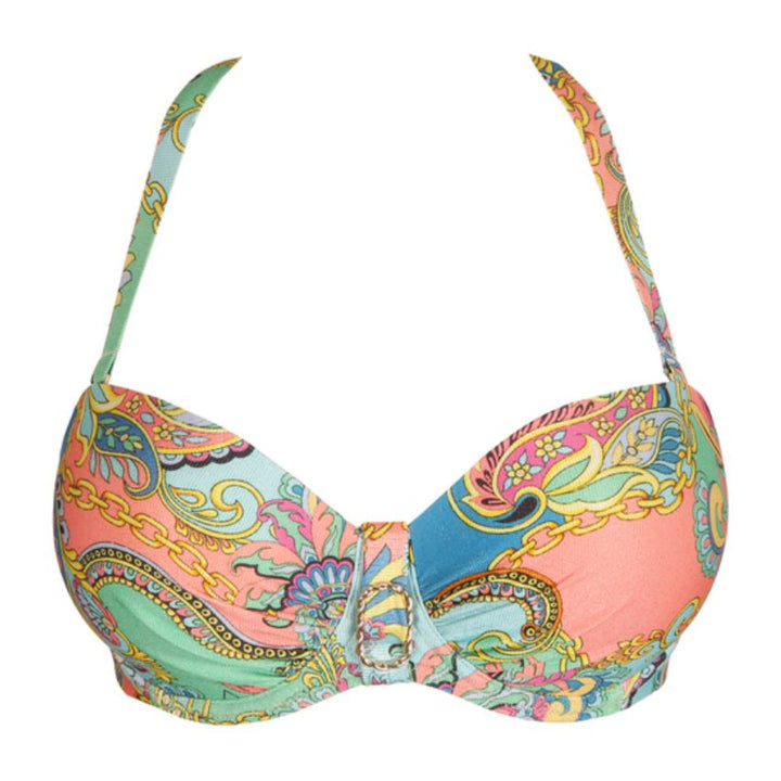 Prima Donna Celaya Padded Strapless Bikini Top 4011217 in Italian Chic-Swimwear-Prima Donna-Italian Chic-34-C-Anna Bella Fine Lingerie, Reveal Your Most Gorgeous Self!