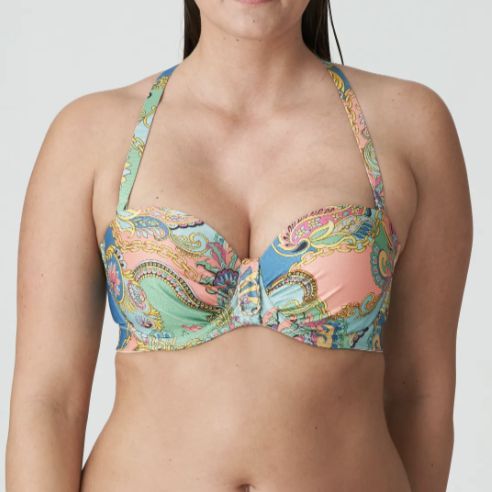 Prima Donna Celaya Padded Strapless Bikini Top 4011217 in Italian Chic-Anna Bella Fine Lingerie-Italian Chic-34-C