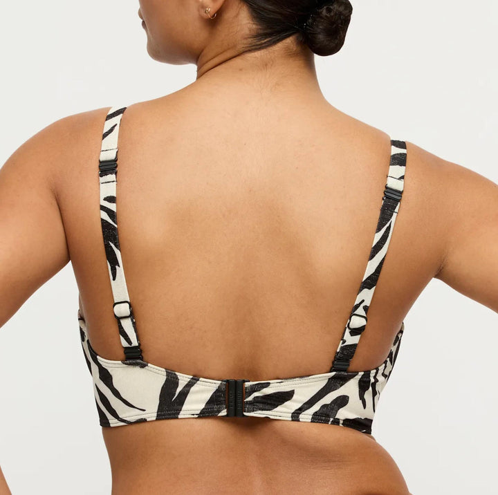 Prima Donna Dalice Balcony Bikini Top 4014116-Swimwear-Prima Donna-Sauvage Shine-32-F-Anna Bella Fine Lingerie, Reveal Your Most Gorgeous Self!