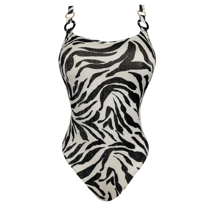 Prima Donna Dalice Padded Wireless One-Piece 4014138-Swimwear-Prima Donna-Sauvage Shine-34-D-Anna Bella Fine Lingerie, Reveal Your Most Gorgeous Self!