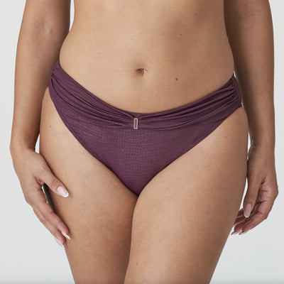 Prima Donna Dalyan Swim Bikini Brief 4009850-Swimwear-Prima Donna-Wine-Small-Anna Bella Fine Lingerie, Reveal Your Most Gorgeous Self!