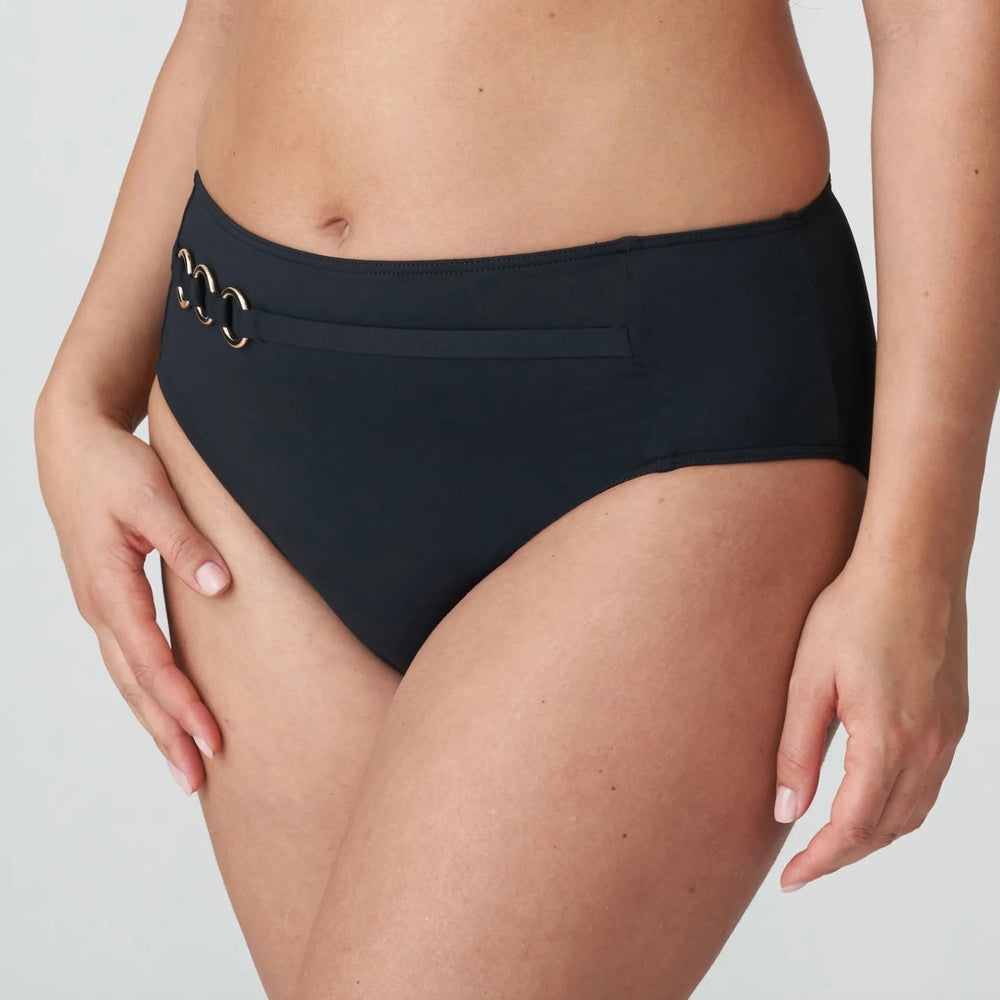 Prima Donna Damietta Full Bikini Briefs 4011651-Swimwear-Prima Donna-Black-Medium-Anna Bella Fine Lingerie, Reveal Your Most Gorgeous Self!