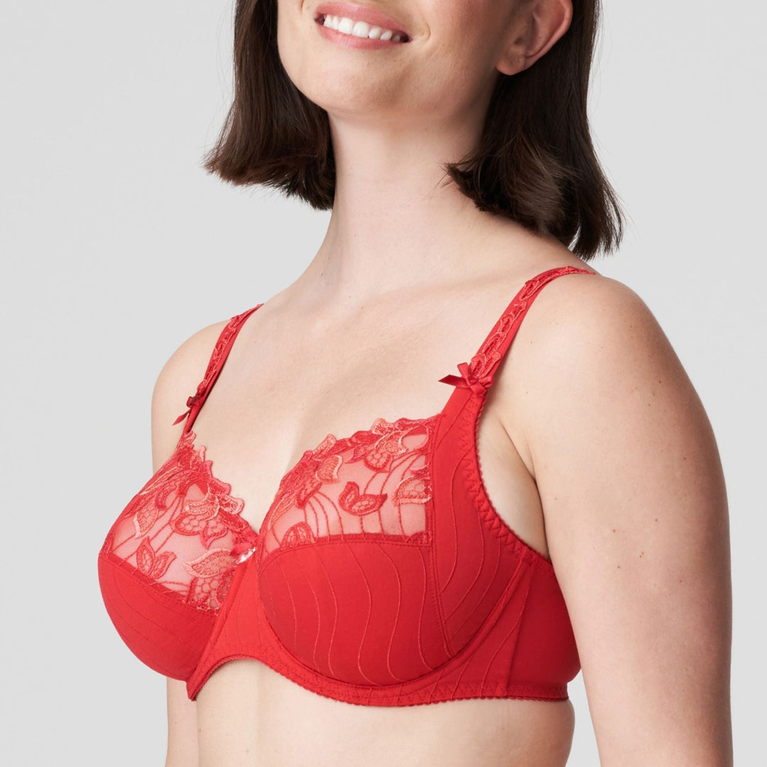 Prima Donna Deauville Scarlet 0161810/11-Bras-Prima Donna-Scarlet-38-D-Anna Bella Fine Lingerie, Reveal Your Most Gorgeous Self!