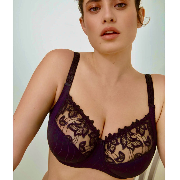Prima Donna Deauville in Black 0161811-Bras-Prima Donna-Black-40-E-Anna Bella Fine Lingerie, Reveal Your Most Gorgeous Self!
